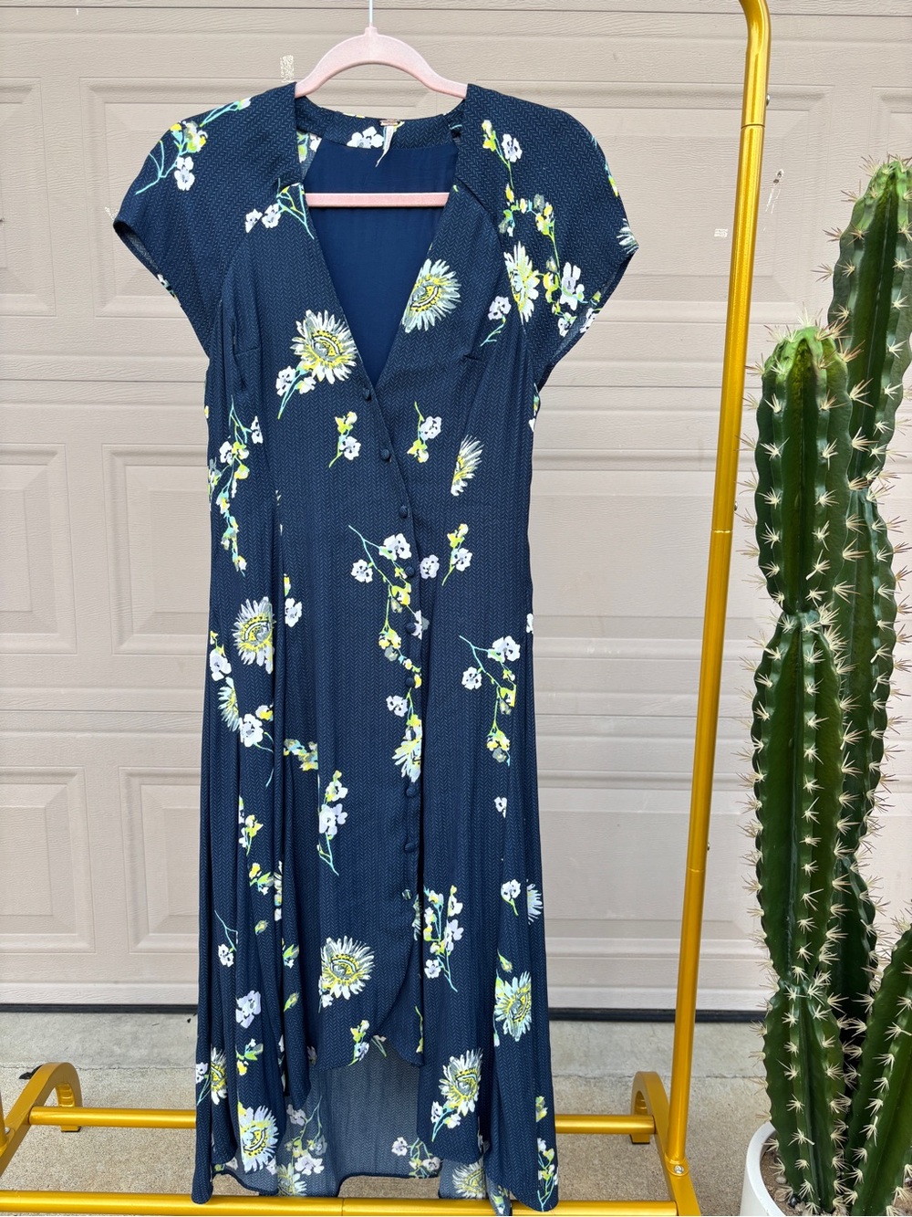 Free People Floral cottagecore Dress